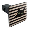 GRAPHICS & MORE Black Cat in Window Tow Trailer Hitch