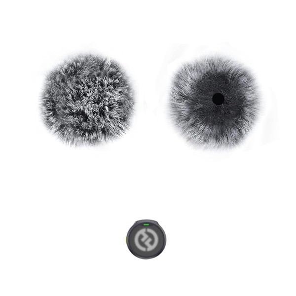 2 Packs Microphone Windscreen for Hollyland Lark M2 Wireless Microphone,