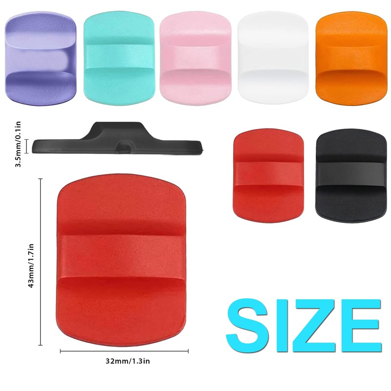 7 Pack Replacement Magnetic Lid Slider,Replacement Magnetic Push Block,Compatible Universal