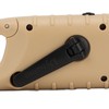 Hand Crank Solar Powered Flashlight Emergency Rechargeable LED Flashlight Self