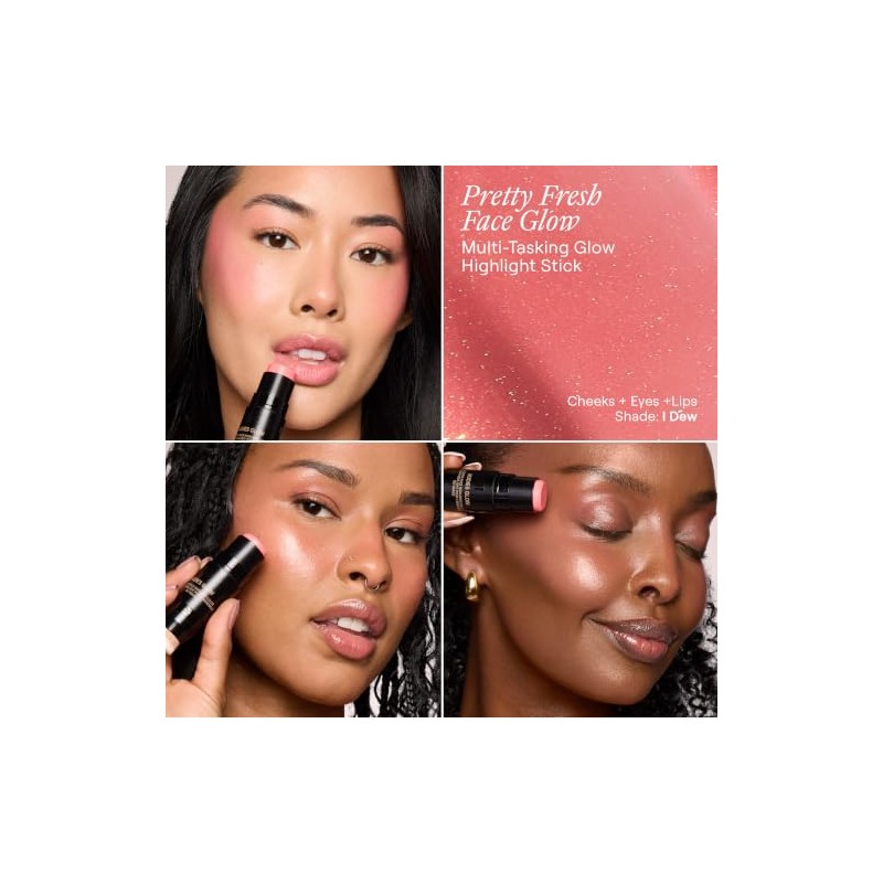 Nudestix Nudies Glow Highlighter Stick – Multi-Use Cream Highlighter for