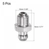 uxcell 304 Stainless Steel Straight Grease Fitting M8 x 1mm