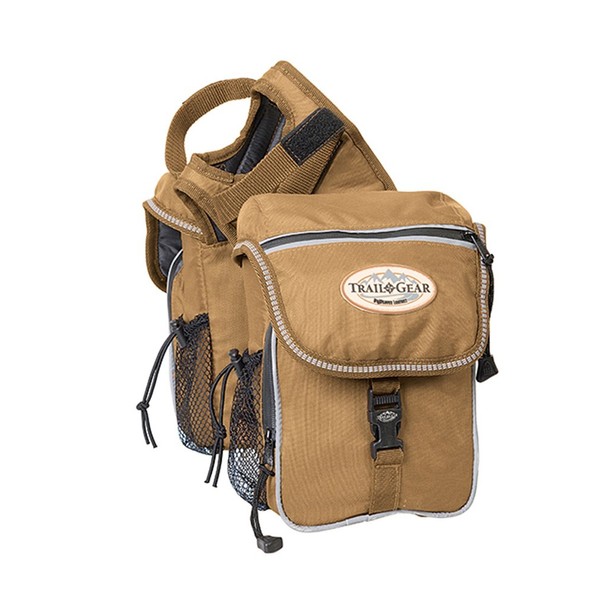 Weaver Leather Trail Gear Pommel Bag, Brown