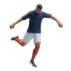 Fenteer 1 64 Soccer Player Figure Mini Football Player,1:64 Scale