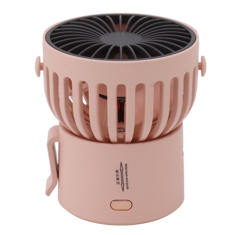 Portable Waist Clip On Fan Necklace Fan Hanging Neck Waist