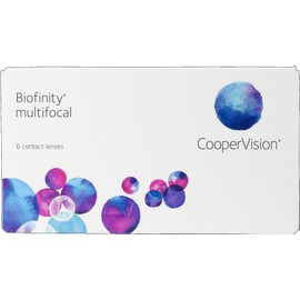 Biofinity Multifocal D-Profile Monthly Lenses, Soft, Pack of 6, BC 8.6 mm/DIA 14.0 mm/ADD +1.00 D/-5 Dioptres