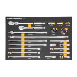 GEARWRENCH 21 Piece 3/8" Drive 90T Ratchet & Drive Tool Set | 86521