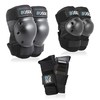 80Six Pad Set with Wristguards, Elbow Pads, and Knee Pads