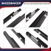 Magimaker 4pcs Outside Window Seals Weatherstrip Trim Molding 75710-0C010 75720-0C010