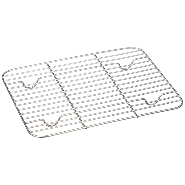 Sindo ABT05025 Square Bat Net for Cabinets, Fine, 18 Chrome,