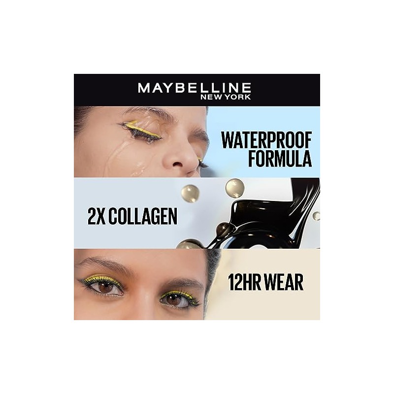 Maybelline Volume Express Colossal Mascara A Prueba de Agua, color