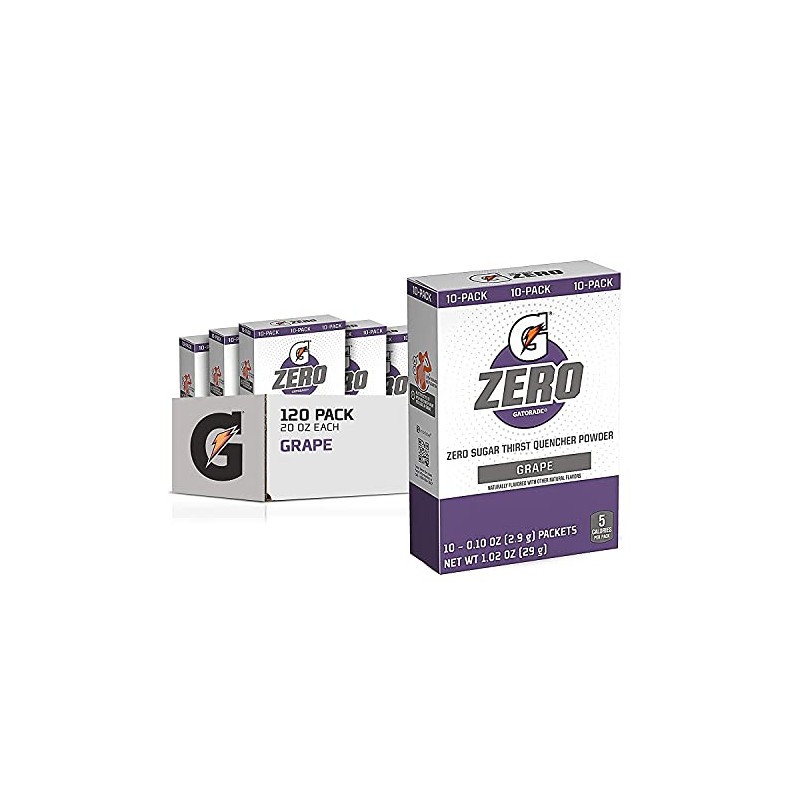 The Gatorade Company, Gatorade G Zero, Sugar Free Powder Sticks,