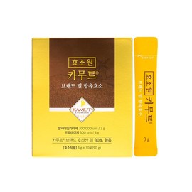 한국발효 효소원 카무트 효소 1박스(3gx30포) Korean Fermented Enzyme Kamut Enzyme 1 Box (3g x 30 Packs)