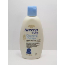 AVEENO BABY CLEANSING THERAPY MOISTURIZING WASH 8 OZ (LOT OF 3)
