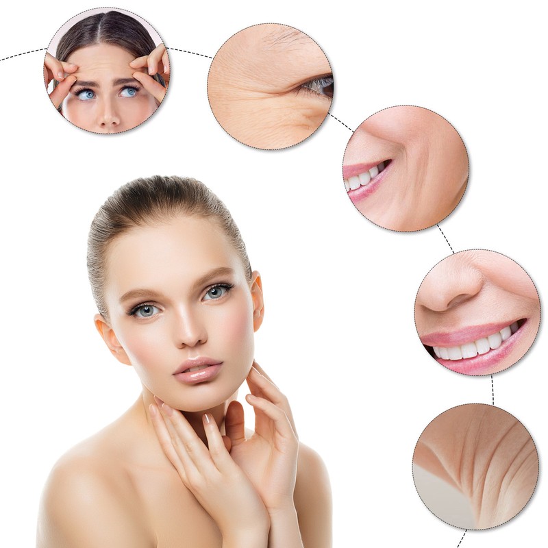 5pcs Facial Patches Wrinkle Remover Pads for Forehead Anti Wrinkle