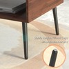 HAIOOU Coffee Table, Mid Century Modern Center Table for Living