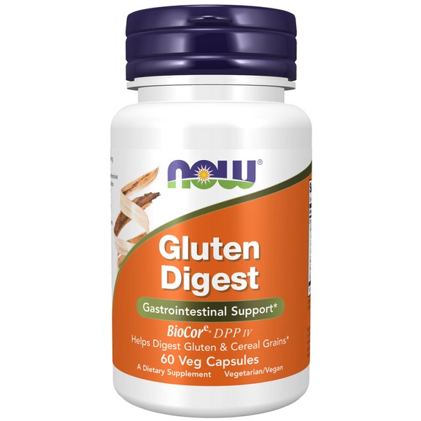 NOW>NOW NOW Gluten Digest Vege Capsules 60