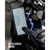 IRON JIA'S Motorcycle Gloves Winter Cold Weather Warm Touchscreen Waterproof
