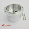 FLASHPOWER GM Chevy Steering Wheel Adapter 9 Bolt Billet Polished