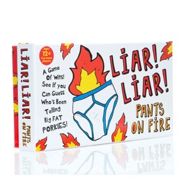Boxer Gifts Liar Liar Pants On Fire Family Card Game - Can You Guess Who's Lying? - Fast Paced & Fun