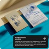 Netuno 20 x Craft Card Mother of Pearl White DIN