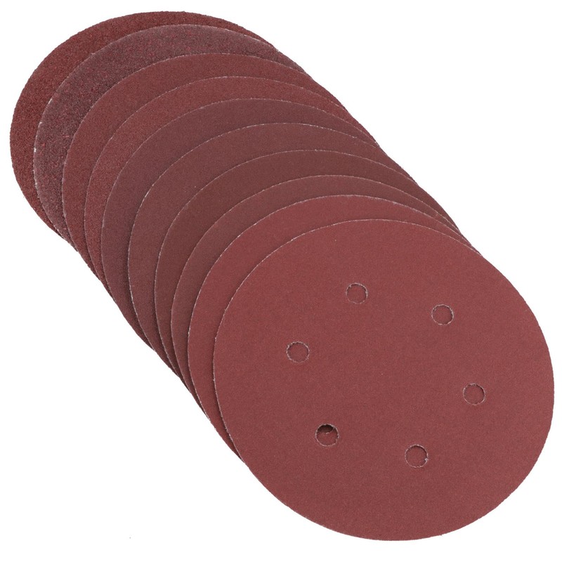 Hook/Loop Sanding Abrasive Discs Orbital DA Palm Sander 50PK 150mm
