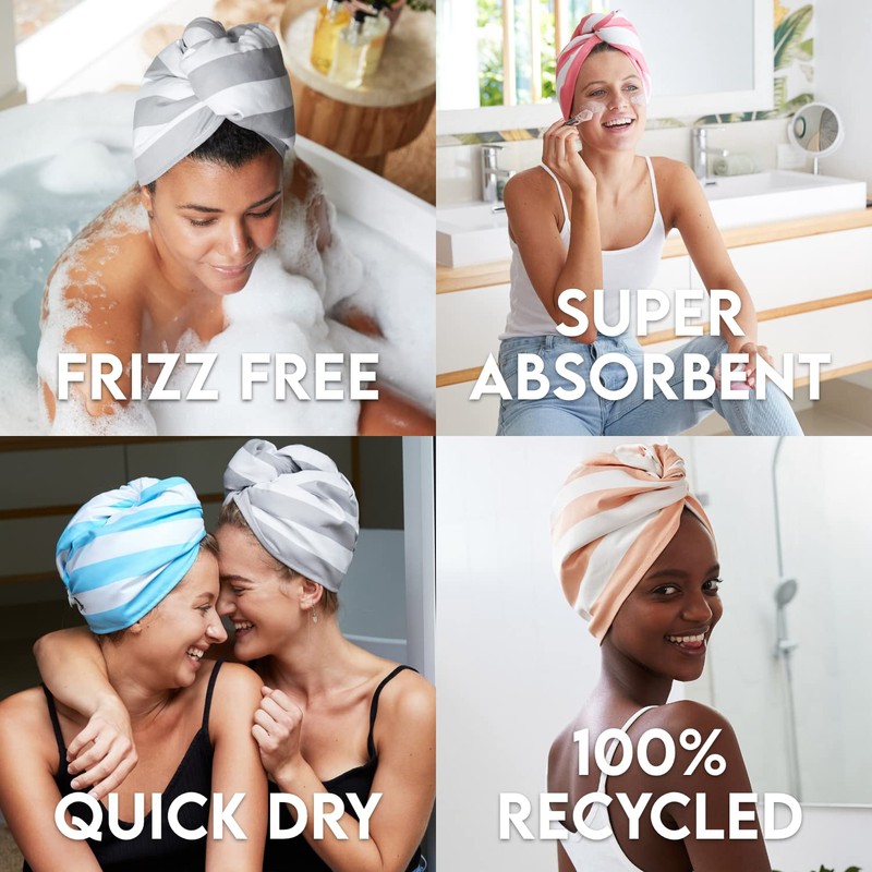 Dock & Bay Turban Hair Towel - For Home &