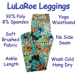 Lularoe One Size OS Solid Navy (193921) Womens Leggings fits Adult Sizes 2-10