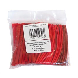 Shrink Tube Assortment, 100 pieces, Red