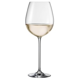 Schott Zwiesel Vinos White Wine Glass (Set of 4), Graceful Wine Glasses for White Wine, Dishwasher Safe Tritan Crystal Glasses, Made in Germany (Item No. 130012), Crystal