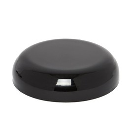 49ea - 70mm Black Continuous Thread Dome Cap
