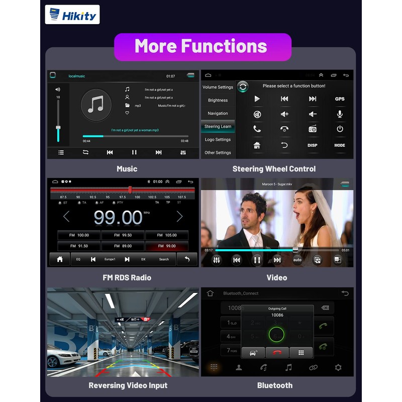 [HiFi 4Core 64G] Android 15 Car Stereo for 2012 2013