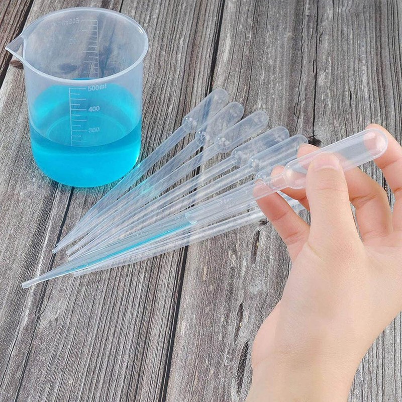 Yesallwas 30 Pcs Plastic Disposable Water Tank Gardening Long Dropper