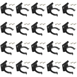 x20 Kitchen Kick Board Plinth Clips & Bracket Fits 30-31mm Diameter + 40 Screws