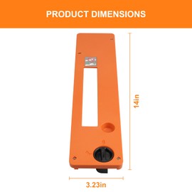 089240028701 Table Saw Plate Dado Throat Fits for Ridgid Table Saw R4514, R4514T, R4518, R4518T,R4518NS