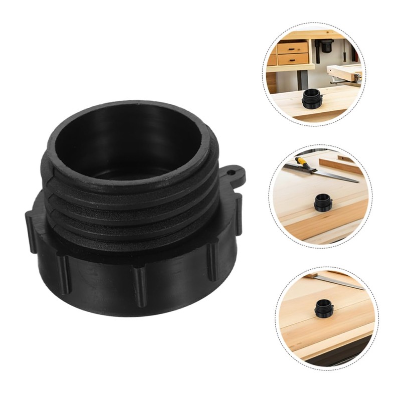 Alipis 2Pcs IBC Tote Hose Adapter Fine to Coarse Thread