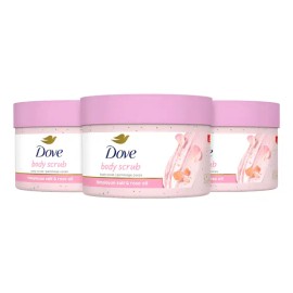 Dove Exfoliante Corporal De Sal Del Himalaya Y Aceite De Ros