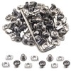150 Sets Screw Nut Set, 2020 Series Tapered Bracket Connector,