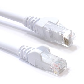 kenable C6 CAT6-CCA UTP RJ45 Ethernet LSZH Networking Cable White 20m [20 metres]