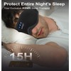 Sleep Headphones, TOPOINT 3D Eye Mask with Bluetooth 5.4 Headphones,