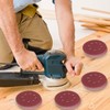 100 Pieces Sanding Discs 125mm 8 Holes 40/60/80/120/180/240/320/400/600/800 Grit Sanding