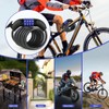 4 Digit Bicycle Lock, 8 x 1500mm Bicycle Code Lock,