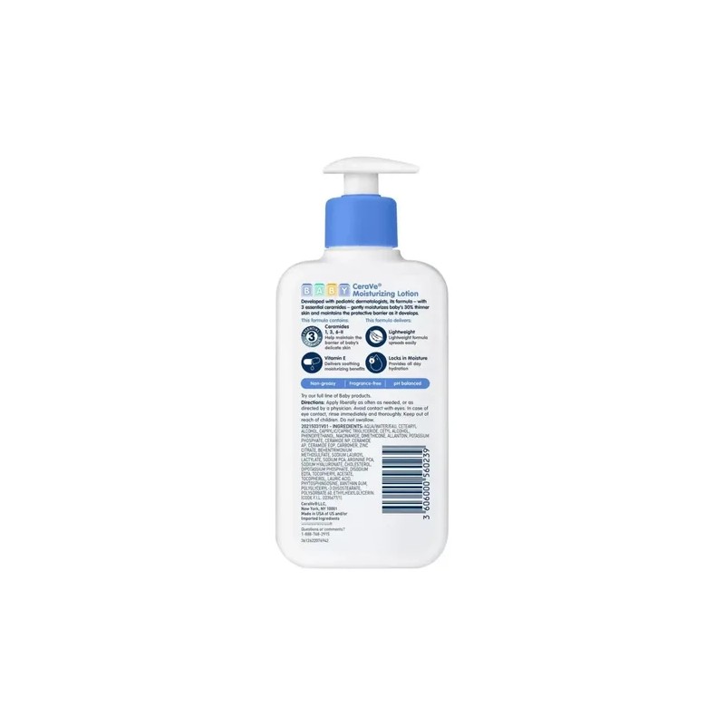Ceravé Baby Crema Hidratante Ceramidas A. Hialurónico 237ml