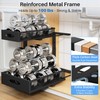 Under Sink Organizer, 2 Pack 2 Tier Pull Out Under
