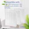 Ontheone E-300L True HEPA Replacement Filter Compatible with MOOKA and