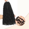 Yanky twist crochet hair 16 Inch 10Pack(20stands/Pack) Natural Black Pre-Twisted
