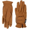 uvex Sportstyle Adult Elastic Touch Screen Compatible Riding Gloves, Caramel,