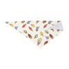 vercosee Ice Cream Summary Dog Bandanas,Adorable Pet Triangle Bib Scarf