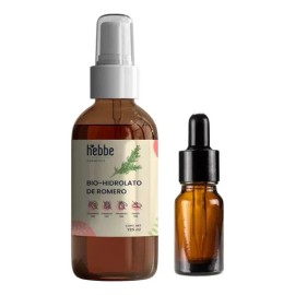 Kit Antiacné Hebbe Cosmetics Tónico Facial Hidrolato Romero Betapur 120mL
