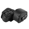 POPSTORE Pair Motorcycle Saddlebags, Universal Throw Over Saddle Bags Compatible